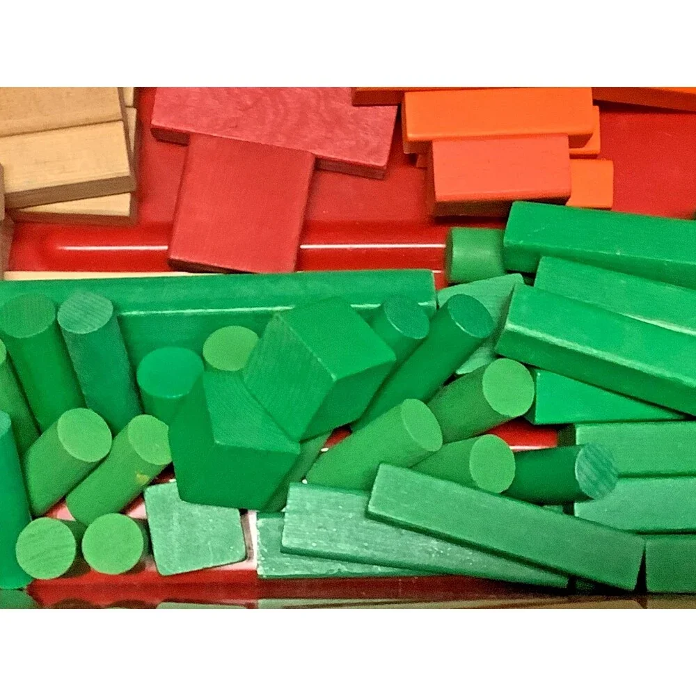 Vintage TC Timber Wood Maple Blocks Huge Block Building Set 140+ Pieces